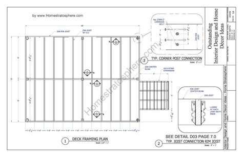 Sample Building Permit Drawings For Deck Tari Gallardo