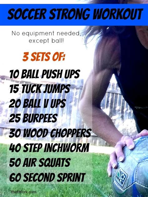 Soccer Strong Workout Do This Body Weight Wod And Get Fit For The
