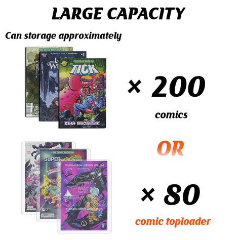 Fabric Comic Book Storage Boxes With Lids Vowcarol Large Fully