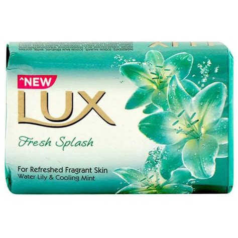 Lux Fresh Splash Bar Soap With Water Lily And Cooling Mint 100 G Jiomart
