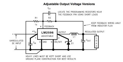 Here the lm2596 switching voltage regulator is used to regulate the voltage. LM2596 Adj Output Current Problem - Page 1