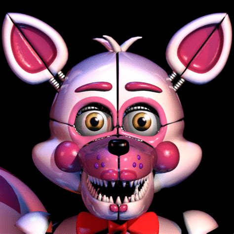Sister Location Faceplate Maintenance Test Funtime Foxy Model By