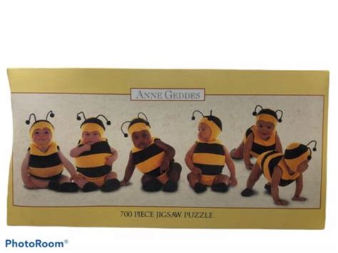 Anne Geddes 700 Piece Babies In Bee Costumes Jigsaw Puzzle~ceaco