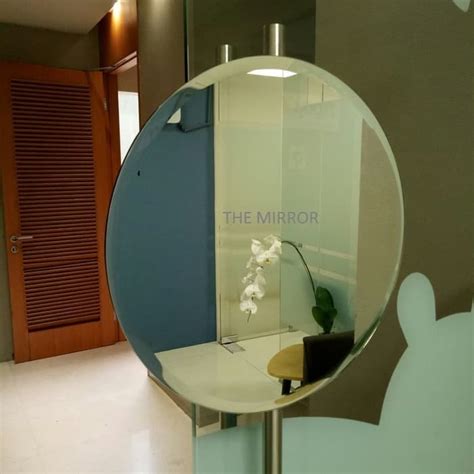 Jual Kaca Cermin Bulat Uk Diameter Lingkarn 50 Cm Cermin Bevel Cermin Tebal Jakarta Barat