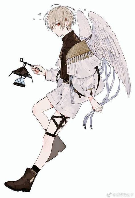 Anime Characters Male Image By Mei Di Ni On Boy Male Anime Angel Anime