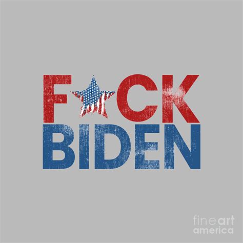 Fuck Biden 2021 Drawing By Elizabeth J Campbell Fine Art America