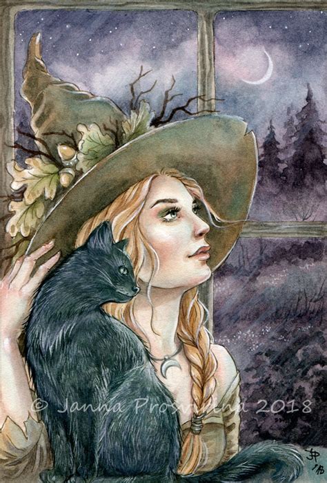 Witch Gallery Fantasy Art Of Janna Prosvirina
