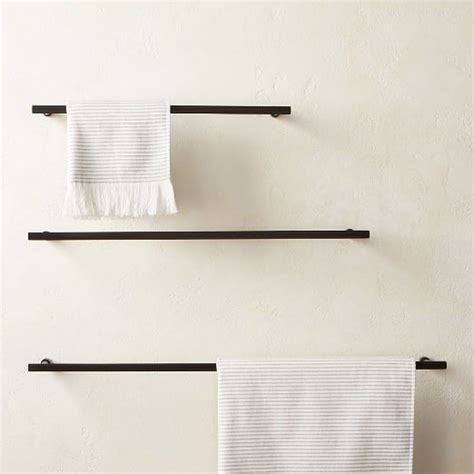 See store ratings and reviews and inspired by turkish bath towels, two different super soft textures are combined in one piece: Contemporary Bath | CB2 in 2020 | Modern towels, Towel bar ...