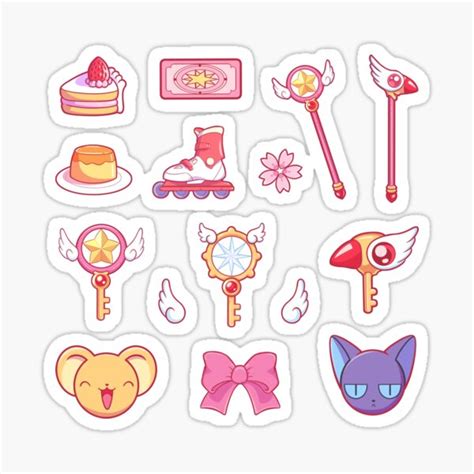 Stickers Sakura Card Captor Sticker For Sale By Lonelybunny Redbubble