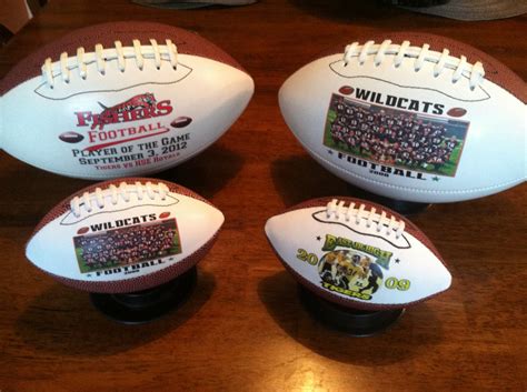 Personalized Full Size Footballs For Coaches Ts