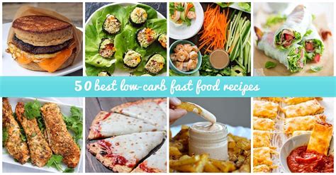 It's not easy to maintain a healthy weight. 50 Best Low-Carb Fast Food Options (Recipes and Ideas)