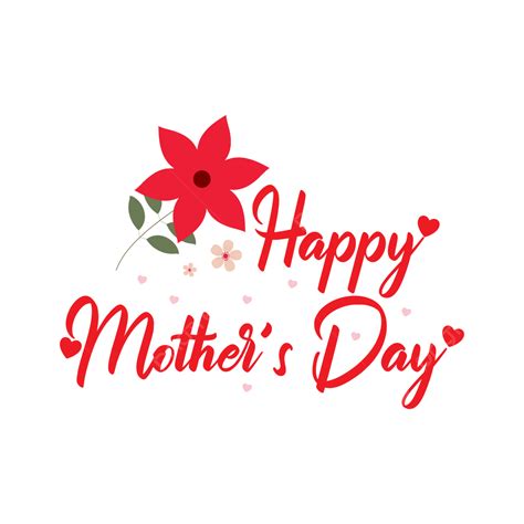 Feliz Dia De La Madre Con Rosa Png Feliz Día De La Madre Corazones
