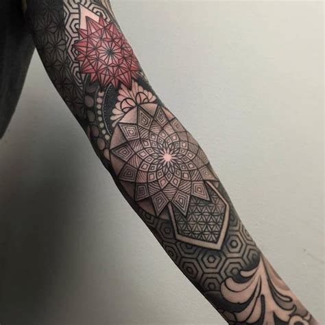 More often men decide to get a tattoo in order to give a full play to their brutality, determination, courage and romance. 73 Awesome Geometric Tattoo Designs - Mens Craze