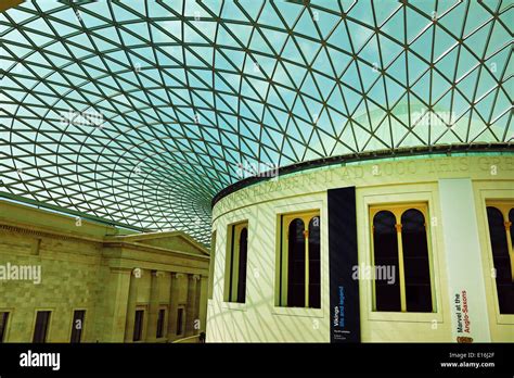 The Great Court In The British Museum London England Stock Photo Alamy