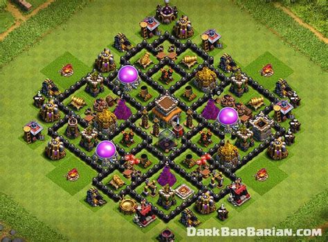 New Ultimate Th8 Hybridtrophy Base 2019 Coc Town Hall 8 Th8 Trophy