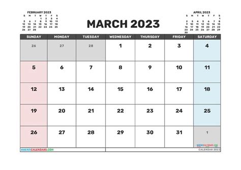 Printable Calendar March 2023 Free 3 Month Calendar Calendar