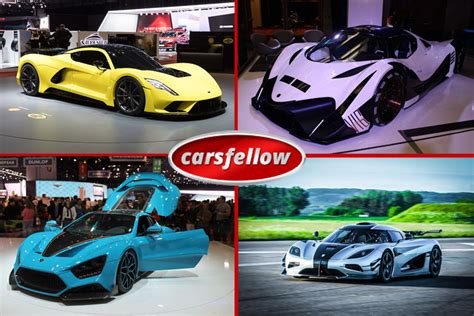 Top 10 Fastest Cars In The World Including Devel Sixteen Cars Fellow