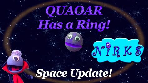 Nirks Space Update Dwarf Planet Candidate Quaoar Has A Ring Youtube
