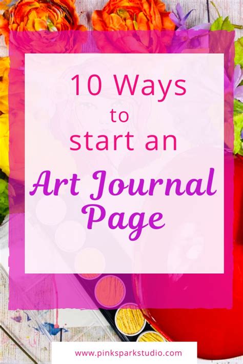 Fun And Easy Ways To Start An Art Journal Page Art Journal Pages Art Pages Art Journals Art