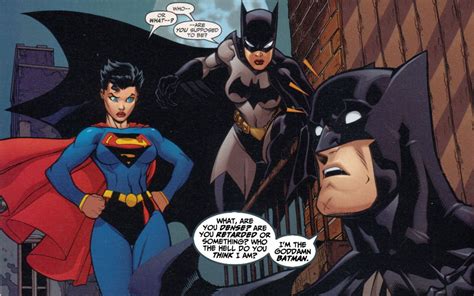 What If Batman Met Superwoman And Batwoman Batman Comic Wallpaper