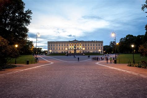 The Royal Palace Buildings And Monuments Oslo Norway