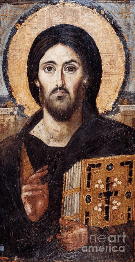 Christ The Pantokrator Sinai Digital Art By Unknown Pixels