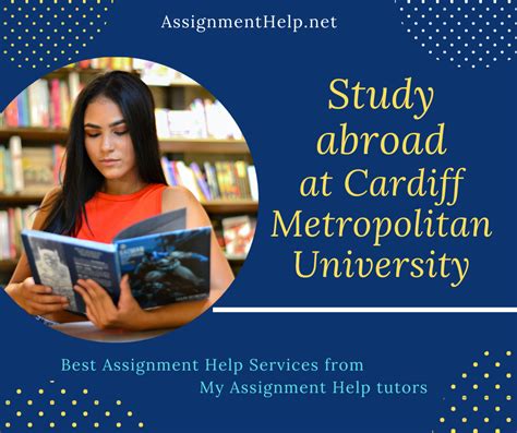 Study Abroad At Cardiff Metropolitan University Assignment Help Blog