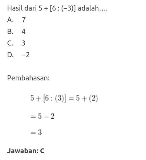 Itulah beberapa contoh soal peluang matematika beserta jawabannya yang bisa kalian pelajari. Contoh Soal: Soal Matematika Beserta Jawabannya