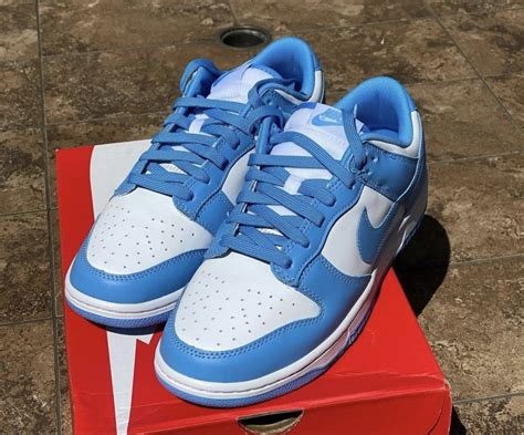 Nike Dunk Low “university Blue” Releasing In 2021 Sneaker Novel