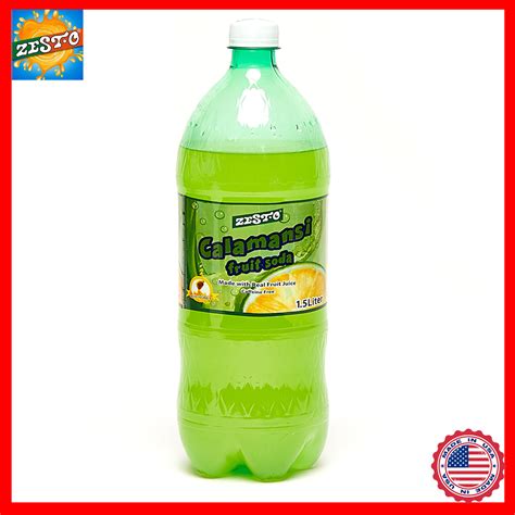 Zest O Calamansi Fruit Soda With Real Fruit Juice Deliciously Refreshing Zest O Products