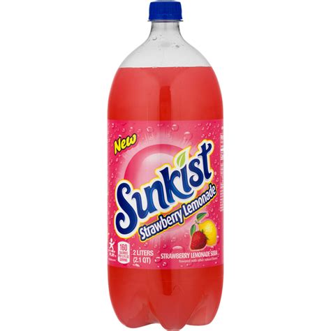 Save On Sunkist Strawberry Lemonade Soda Caffeine Free Order Online