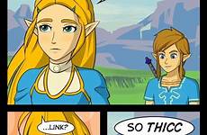 zelda wild breath legend thicc comics link memes meme botw princess comic funny ass her small very did characters choose