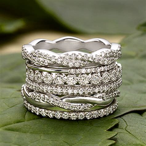Gorgeous Stack Of Rings Brilliant Earth Rings Diamond Wedding Bands