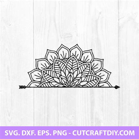 Mandala Cut SVG