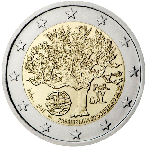2 Euro Coin Portuguese Presidency Of The Council Of The European