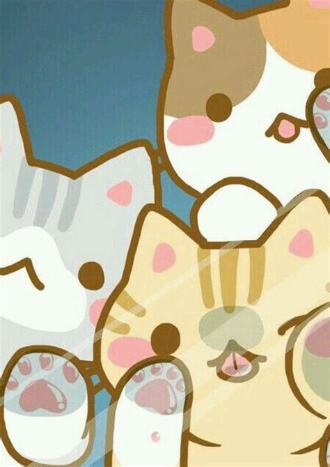 25 Most Kawaii Kawaii Anime Cute Cat Wallpaper