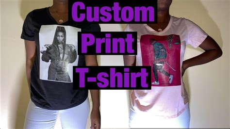See more ideas about shirts, mens tshirts, diy screen printing. DIY Custom Print T-shirt | NO transfer Paper Needed‼️ ...