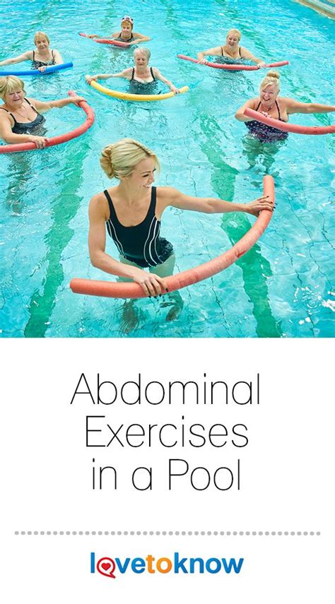 Water Aerobics Routine Water Aerobics Workout Water Aerobic Exercises Swimming Pool Exercises