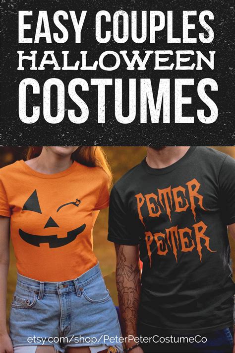 Peter the pumpkin eater really needs marriage counseling i mean you can't just shove your wife into a pumpkin to solve all your problems that's not how marriage works. Easy Couples Halloween Costumes | Peter Peter Pumpkin ...