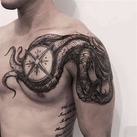 40 Kraken Tattoo Designs And Ideas Tats N Rings Finger Tattoos