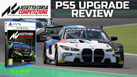 Assetto Corsa Competizione ACC PS5 Upgrade The BEST Sim Racing Game
