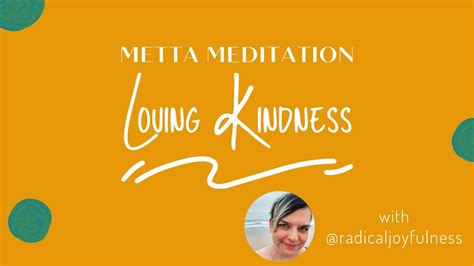 Loving Kindness Meditation For Radical Acceptance Youtube