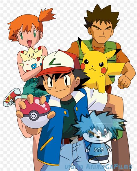 Pokémon X And Y Ash Ketchum Misty Pikachu PNG 2500x3113px Watercolor