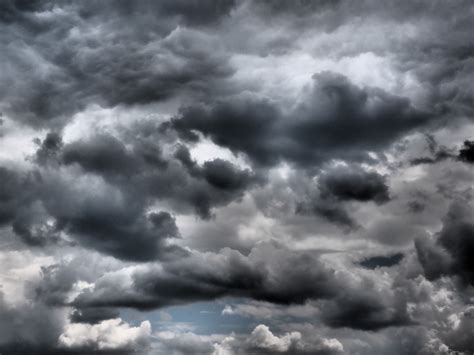 รูปภาพ ดำและขาว บรรยากาศ สภาพอากาศ พายุ Cumulus น่าทึ่ง มืดมน