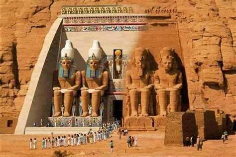 Abou Simbel Avant Après Egipto Antiguo Egipto Arte De Egipto