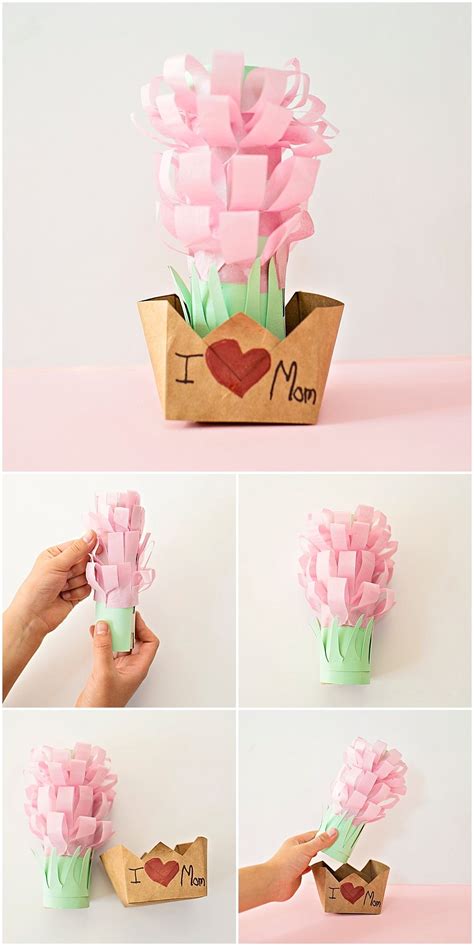 Who needs expensive decorations for cinco de mayo? PAPER TISSUE HYACINTH FLOWER POTS | Flower crafts ...