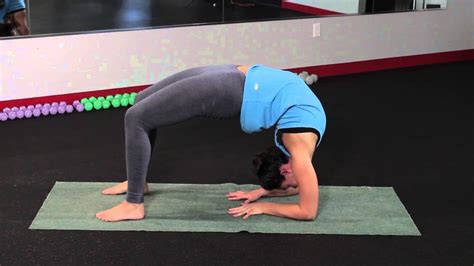 How To Do A Bridge On Your Forearm Yoga Backbends And Bodywork Youtube