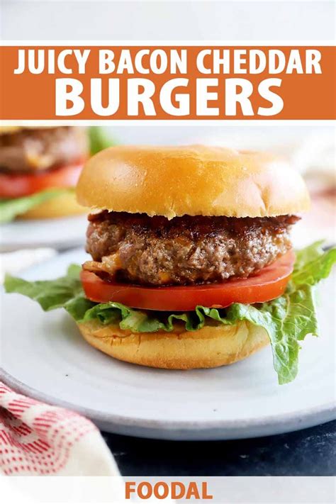 These Juicy Bacon Cheddar Burgers Have Incredible Flavor In Every