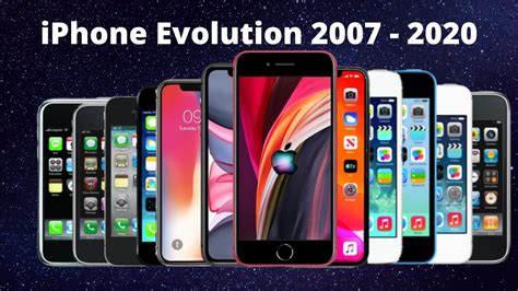 History Of Iphone 2007 To 2020 Evolution Ladder Of Iphone In 2020