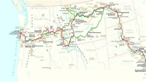 maps lewis and clark national historic trail u s national park service